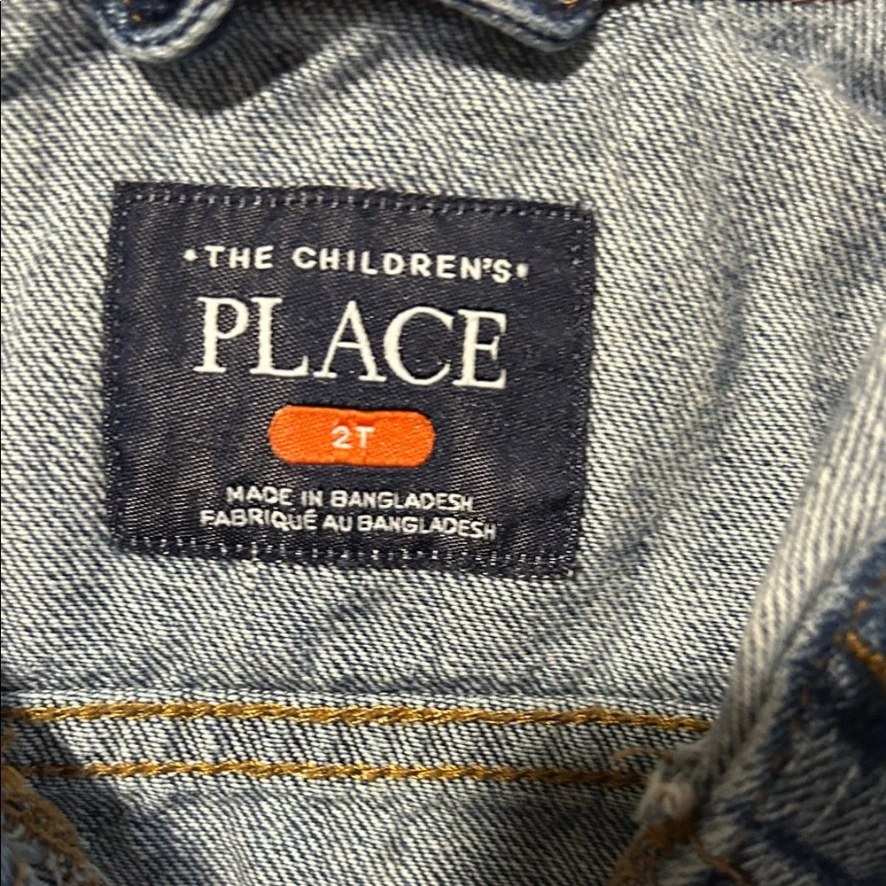 EUC The Children's Place Classic Blue Jean Jacket - Size 2T